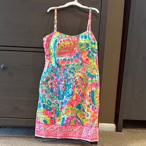 Lilly Pulitzer Colorful Printed Midi Dress